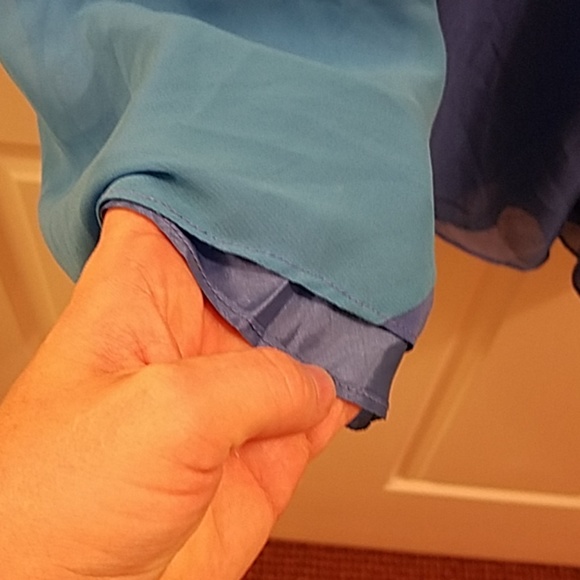 Pepperberry Bravissimo Chiffon Chevron dress - Picture 5 of 5